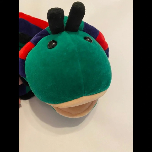 Rare The Manhattan Toy Company Caterpillar Puppet - Picture 2 of 6